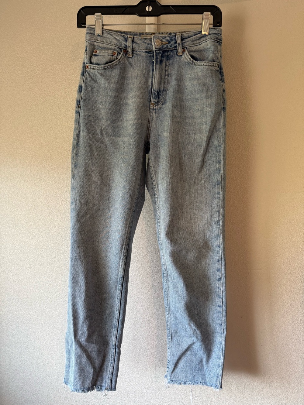 Topshop moto Light Blue High-Rise Women's Jeans